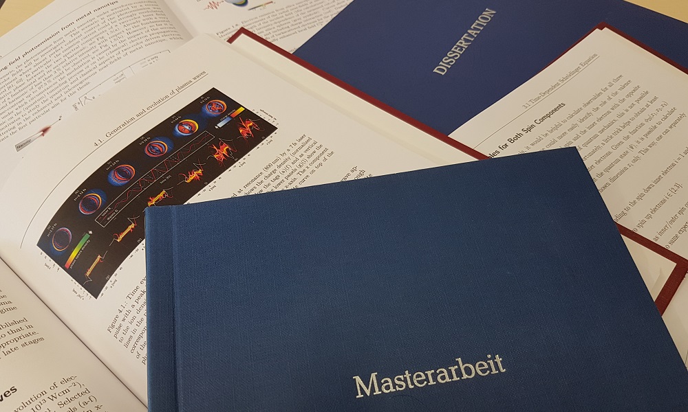 Bachelor, Master und PhD topics